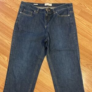 TALBOTS PREPPY DENIM CAPRI FOR WOMEN 12P /36x21 Rise 10”